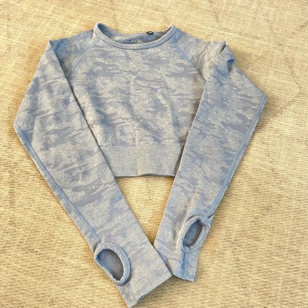 AYBL Evolve Camo Cropped Shirt Athletic